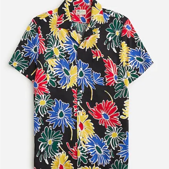 🆕 J. Crew Cotton-viscose Camp-collar Shirt & Matching Boxers - Medium - Picture 7 of 7